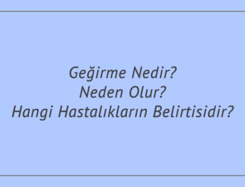 Geğirme Nedir? Neden Olur? Hangi Hastalıkların Belirtisidir?