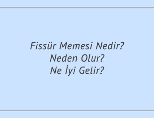 Fissür Memesi Nedir? Neden Olur? Ne İyi Gelir?